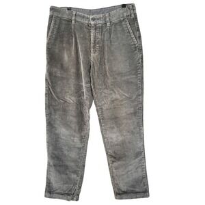 Patagonia Mens Corduroy Pants Organic Cotton Gray Size 33 Tapered